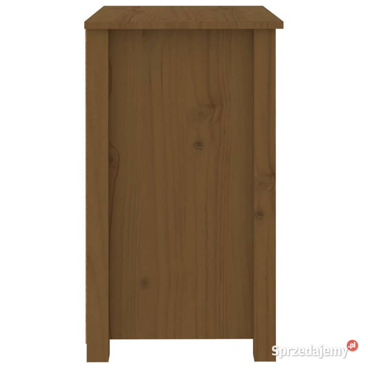 Szafka nocna miodowy brąz 50x35x615 lite drewno mazowieckie