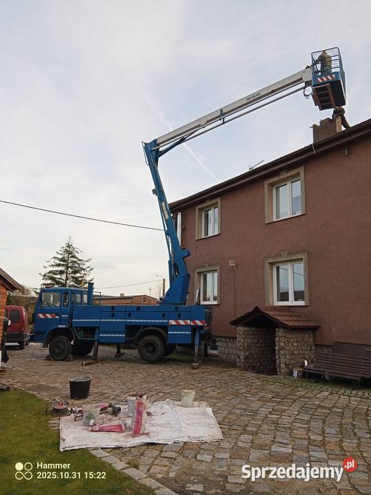 Podnośnik koszowy Sietam Renault 125 m Rok produkcji 1986 wielkopolskie Piła sprzedam