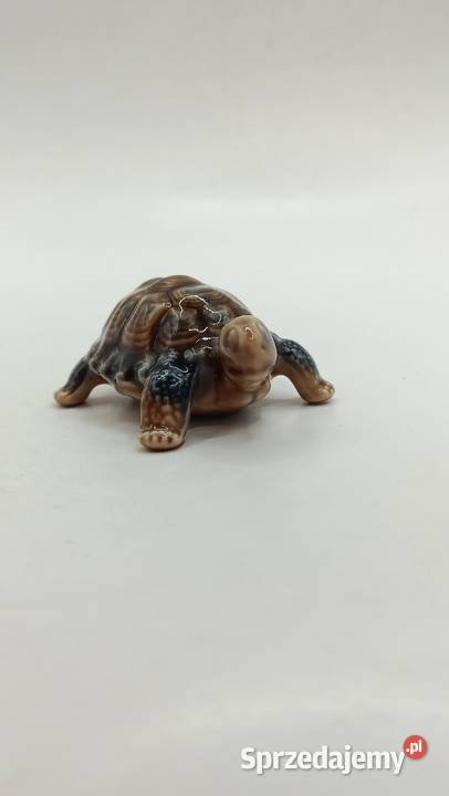 Figurka brązowego żółwia Wadę Zamość