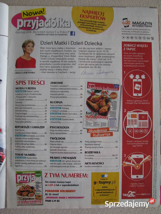 Przyjaciółka z 2017 i 2018 r dwutygodnik Brzegi