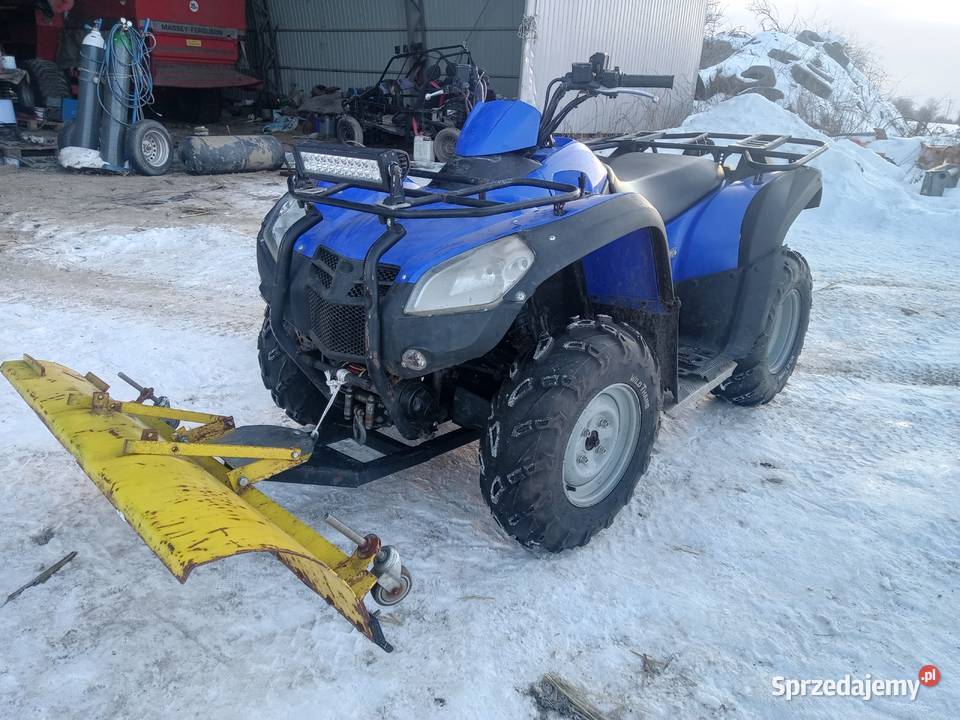 kymco 500 4x4 nowe opony transport Lublin