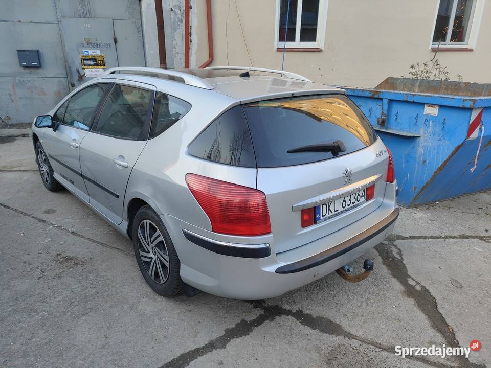 Peugeot 407 20 HDi diesel dolnośląskie Kłodzko