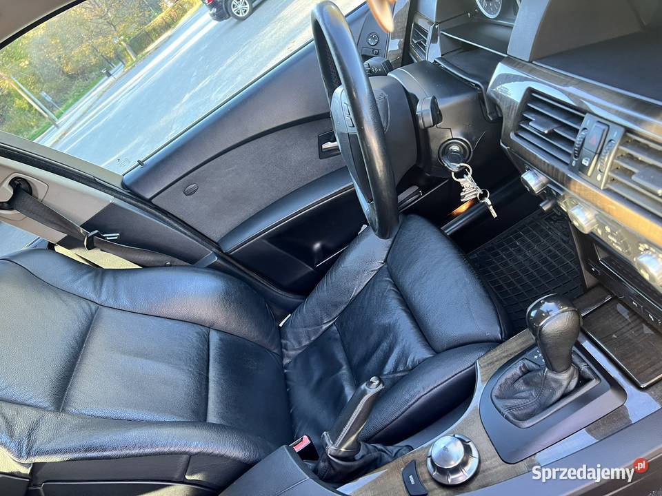 BMW E60 25 benzyna LPG 2005 nieuszkodzony Seria 5 Krosno