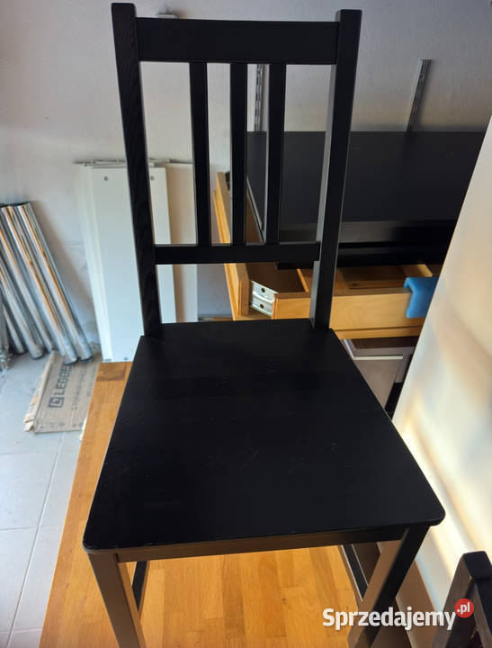 Krzesła Ikea Stefan lite drewno czarne 20 sztuk Olsztyn