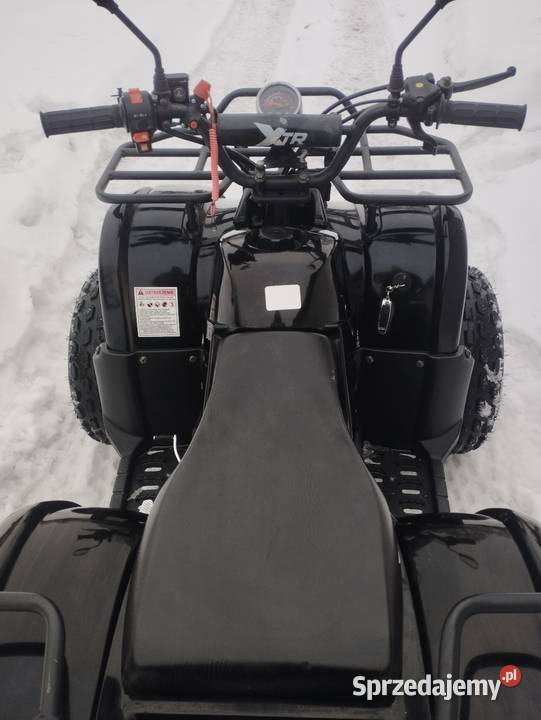 Quad 125cc Xtr Hammer XXL koła 8 Pilot Zapalanie czarny Mława