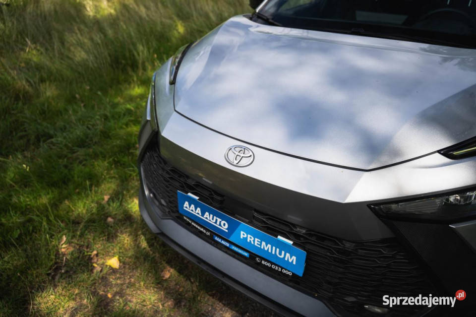 Toyota CHR 18 Hybrid srebrny Samochody osobowe Łódź
