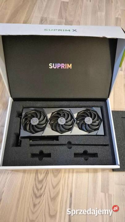 MSI GeForce RTX 3090 SUPRIM X 24GB Gdynia