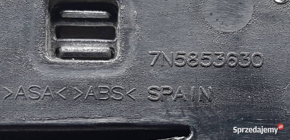 EMBLEMAT ZNACZEK LOGO SEAT ALHAMBRA 7N5853630 osobowe Mielęcin