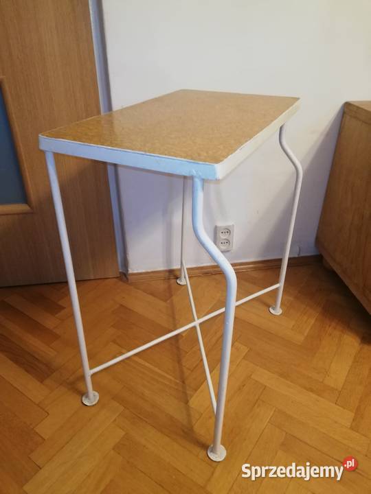 Stolik z metalowymi nogami super mocny Warszawa sprzedam