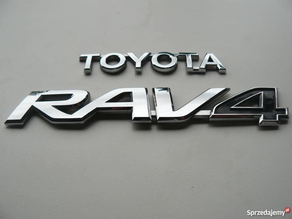 Napis Emblemat "RAV4 Toyota" Logo Znaczek // rezerwacja