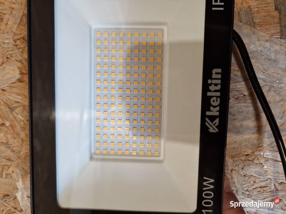 Naświetlacz LED 100W barwa biała ciepła 2700K Pozostałe wielkopolskie Głogowa