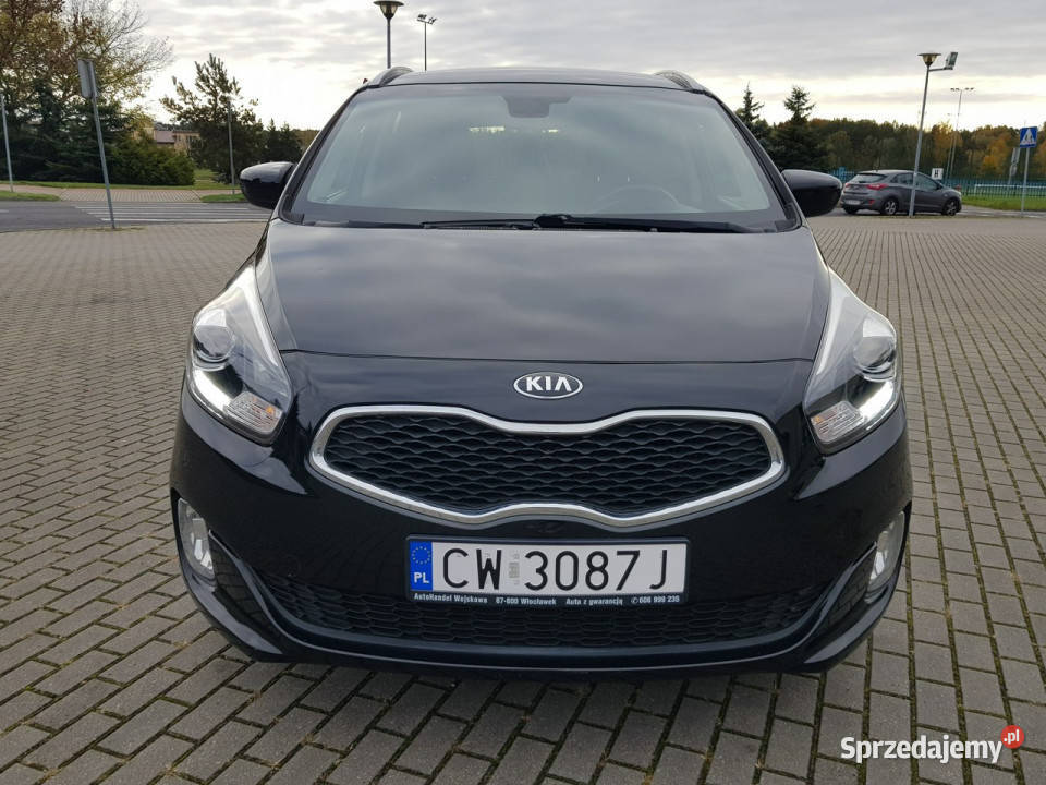 Kia Carens 17 CRDi 136 Kamera Klimatronik czujnik deszczu Włocławek sprzedam