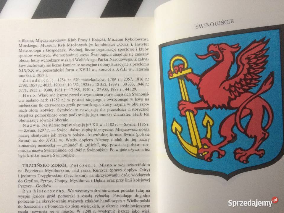 3576 Herby Miast Pomorza Zachodniego Antykwariat