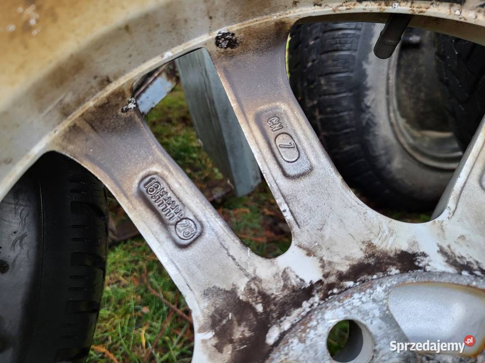 Komplet kół Alufelgi ET45 7J X 16 H2 opony Sypniewo