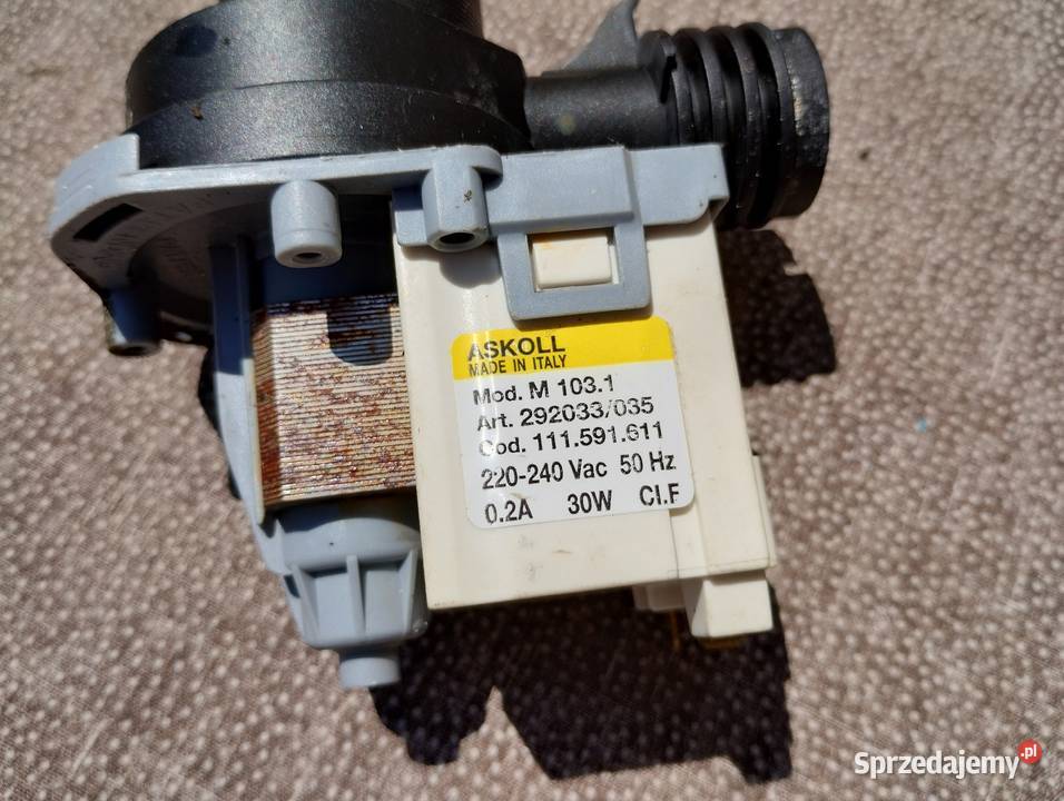 Pompa odpływowa zmywarka Electrolux AEG Zanussi