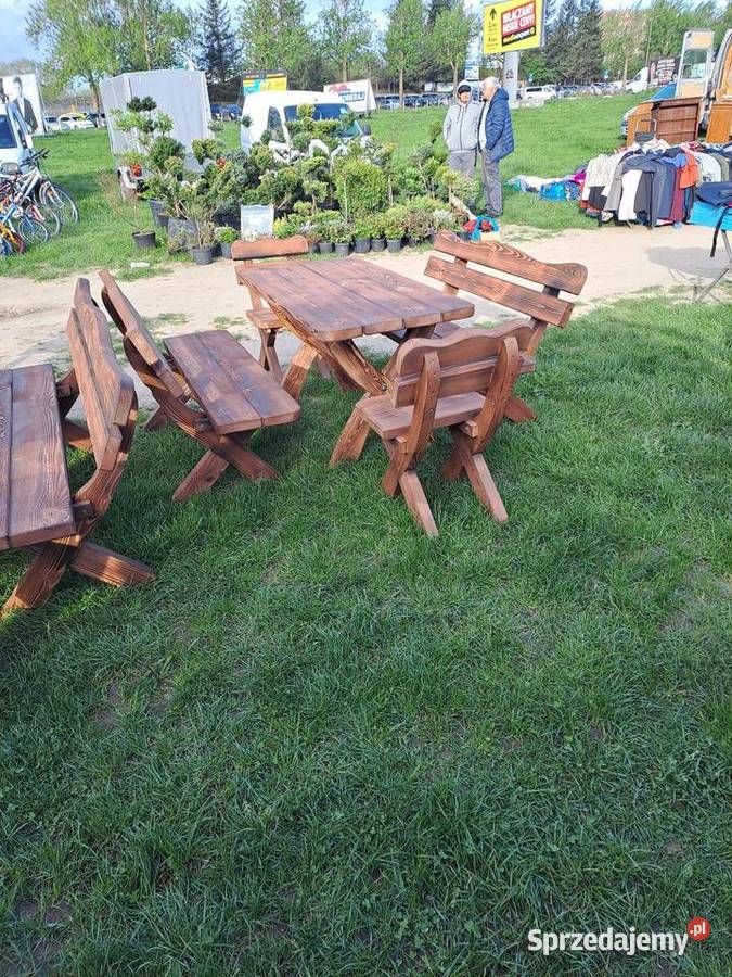 Meble ogrodowe Producent lite drewno