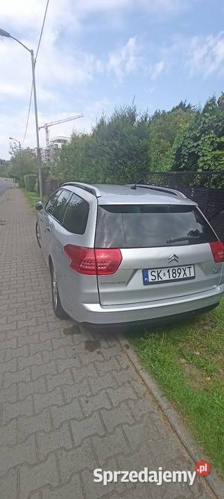 Citroen C5 kombi benzyna hak alufelgi bluetooth śląskie