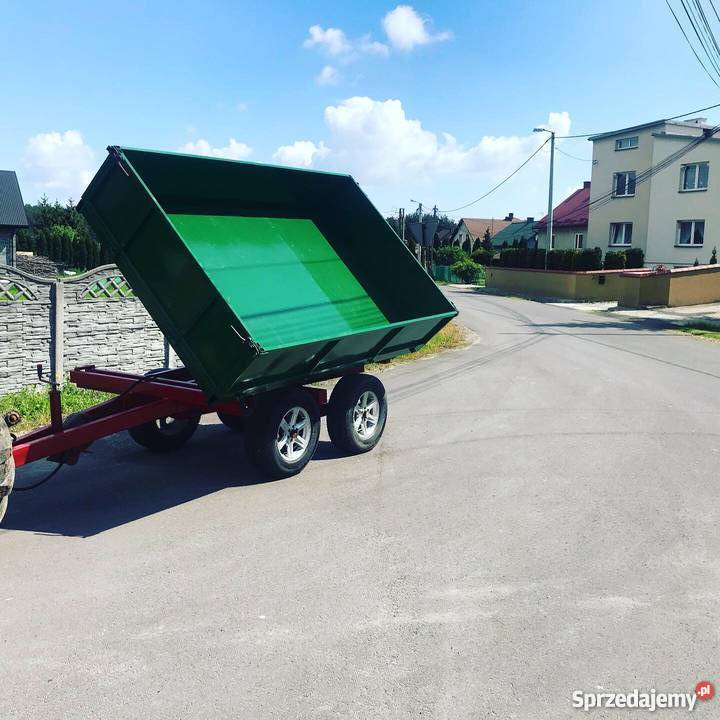 Przyczepa rolnicza kiprowana tandem 5 ton na Rolnictwo Olkusz