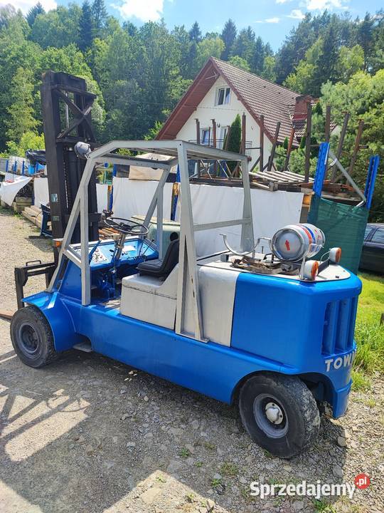 Wózek widłowy Townmotor 45 t 5 ton udźwig LPG Maków Podhalański