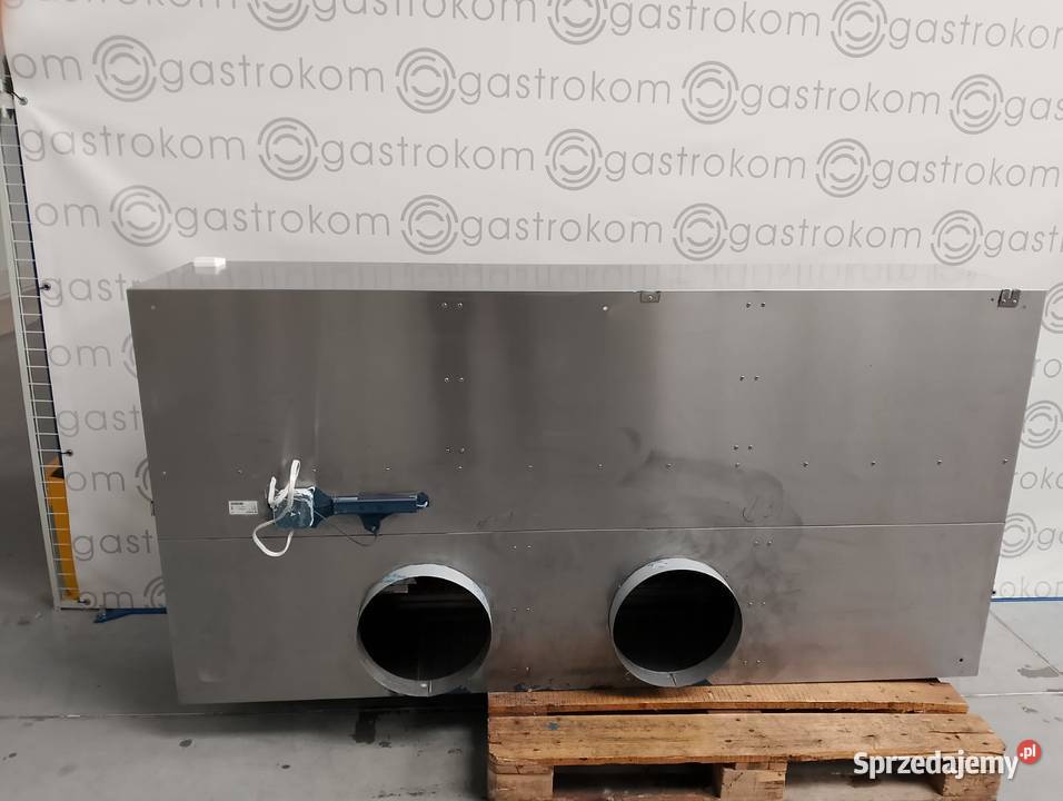 OKAP PRZYŚCIENNY SKRZYNIOWY 200X100X45 śr 2X315 Gastronomia Wrocław