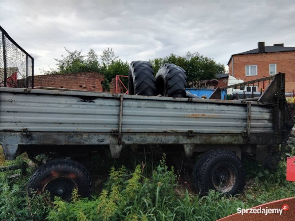 Rozrzutnik obornika 35t jednoosiowy transport łódzkie Bełchatów sprzedam