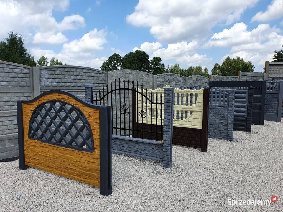Producent ogrodzenia betonowego montaż sprzedam