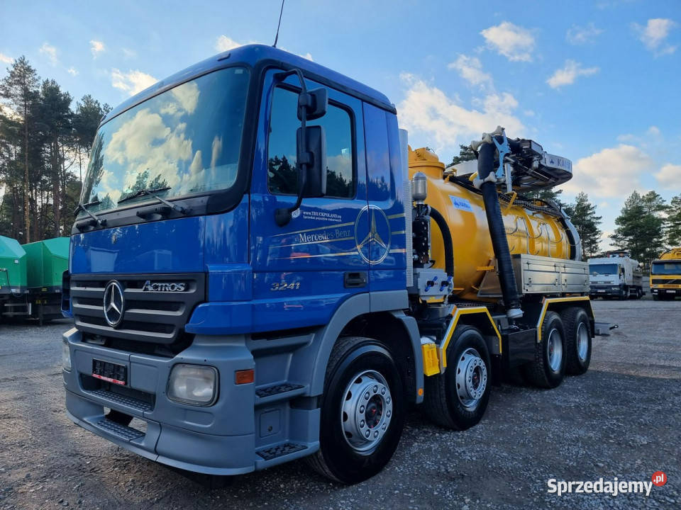 Mercedes ACTROS 8x4 WUKO recykling do zbierania Daleszyce sprzedam