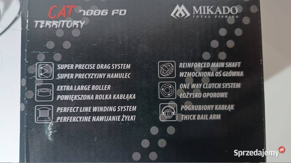 Kołowrotek Mikado Cat Territory 7006FD Katowice