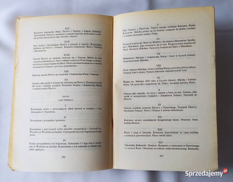 WOJNA i POKÓJ Lew Tołstoj tom 1 4 literatura piękna - proza zagraniczna Hajnówka