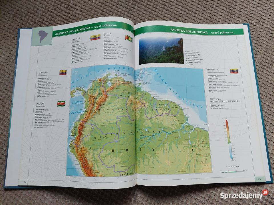 OXFORD Wielki atlas świata cz I i cz II Kraków sprzedam
