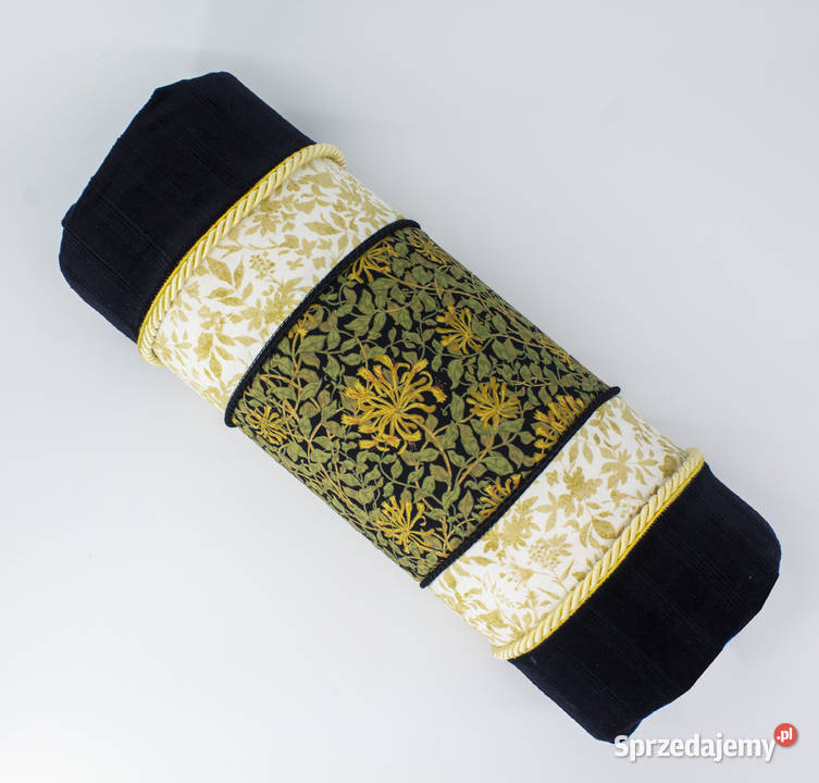 T0264 Poduszka dekoracyjna wałek roślinne wzory Warszawa