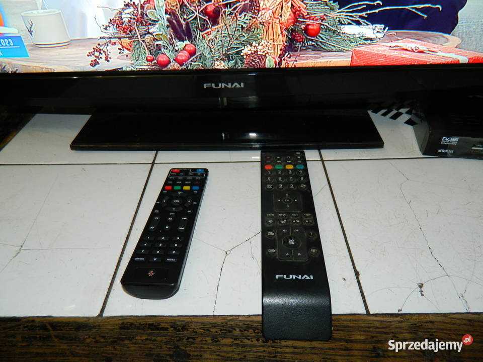 SPRZEDAM TV LED FUNAJ 32C Z NOWYM DEKODEREM Biała