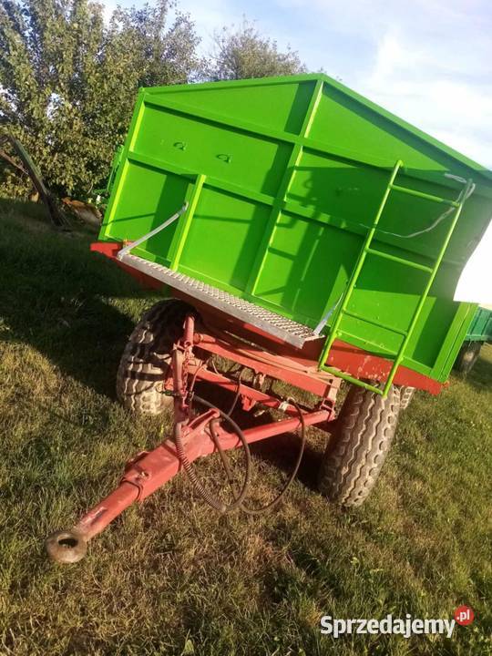 Przyczepa 57 dolny wysyp hamulceplandeka Maciejów Stary