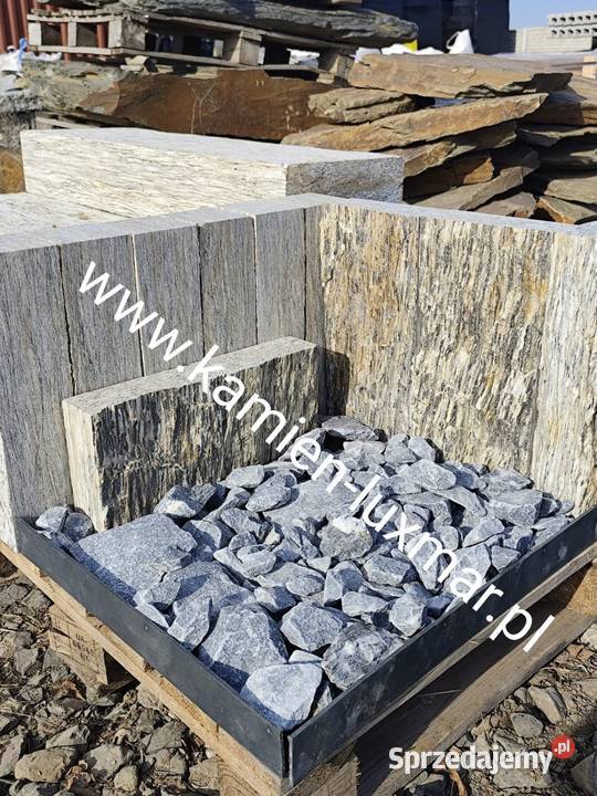 Palisada kamienna Gnejs 10 x 10 x 40 Roszczep sprzedam