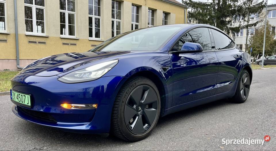 Tesla 3 Long range pompa ciepła automatyczna Gdynia sprzedam