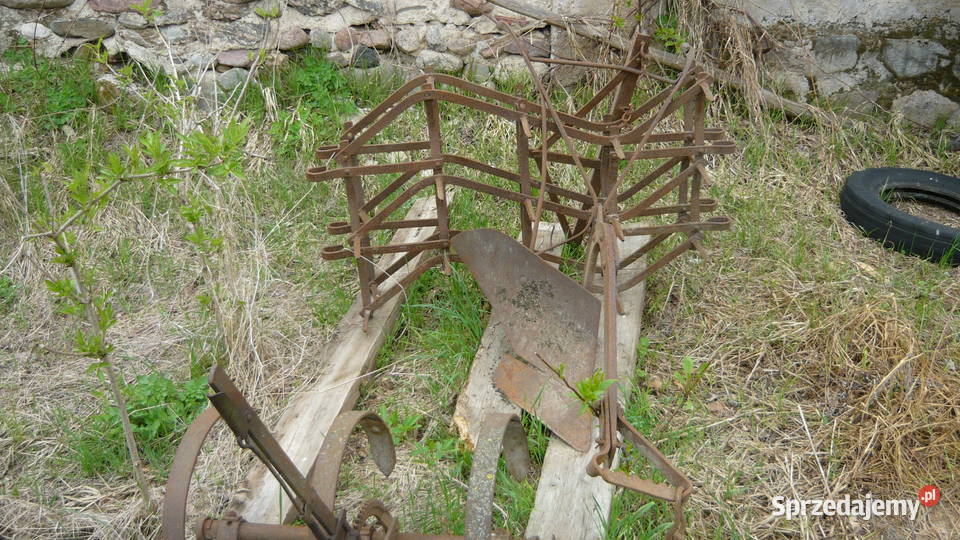 Pług konny brony kultywator konne stary do Sokółka sprzedam