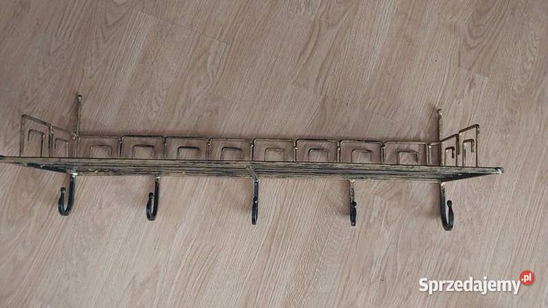 Wieszak mosiądz oksydowany opolskie