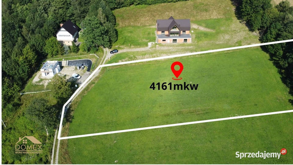 Grunt na sprzedaż Brenna 4165m2 Sprzedaż śląskie