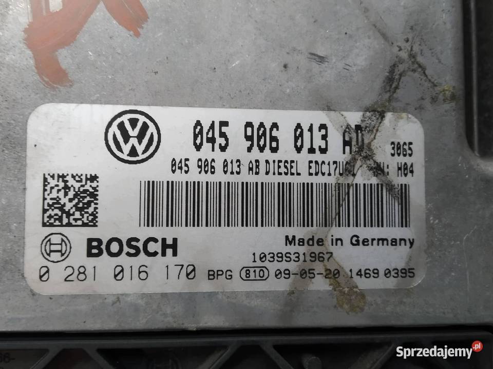 STEROWNIK SILNIKA 045906013AD 14 TDI 80 Seat