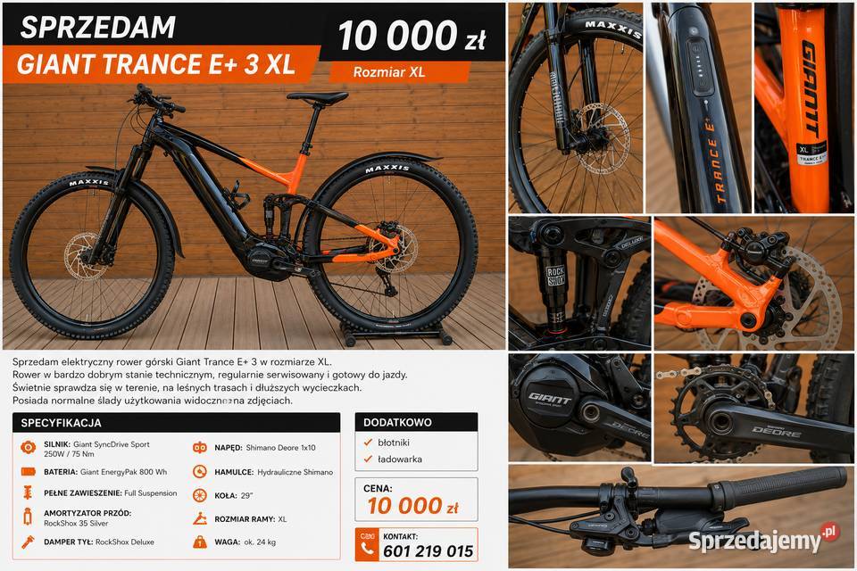 Sprzedam Giant Trance E 3 XL