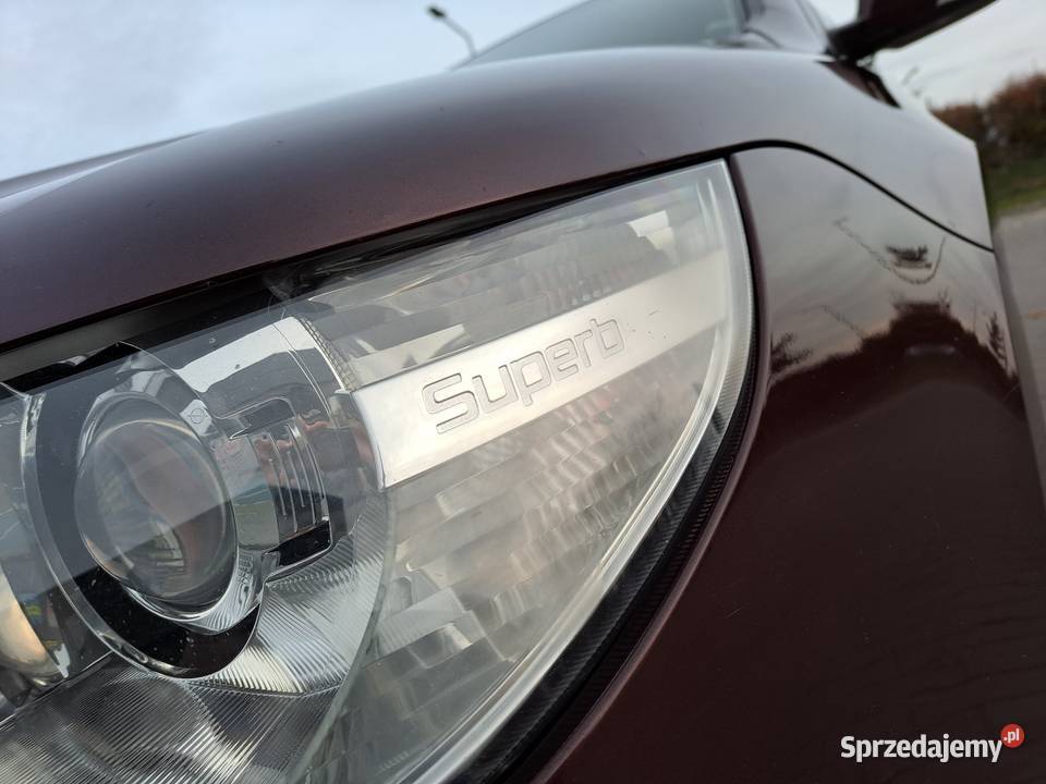 Skoda Superb II 20 TDI 140 DSG Ksenon Navi 2xPDC elektryczne szyby Koziegłowy