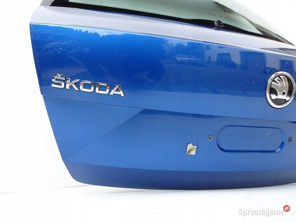 KLAPA TYŁ TYLNA BAGAŻNIKA Z SZYBĄ LF5W SKODA Klapy bagażnika sprzedam
