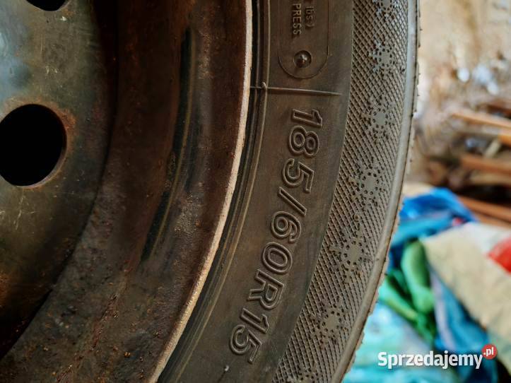 Opony zimowe R15 z felgami zima wielkopolskie Chodzież