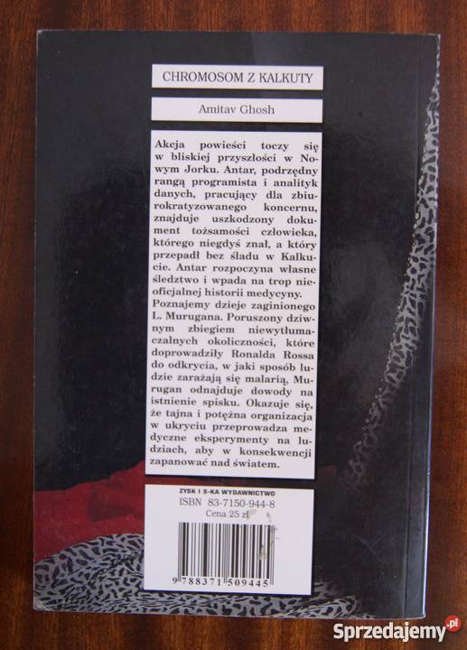 Amitav Ghosh Chromoson z Kalkuty Rok wydania 2002 Parczew sprzedam