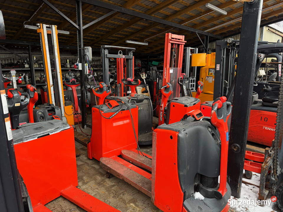 paleciak elektryczny z masztem LINDE T16 L10 L12