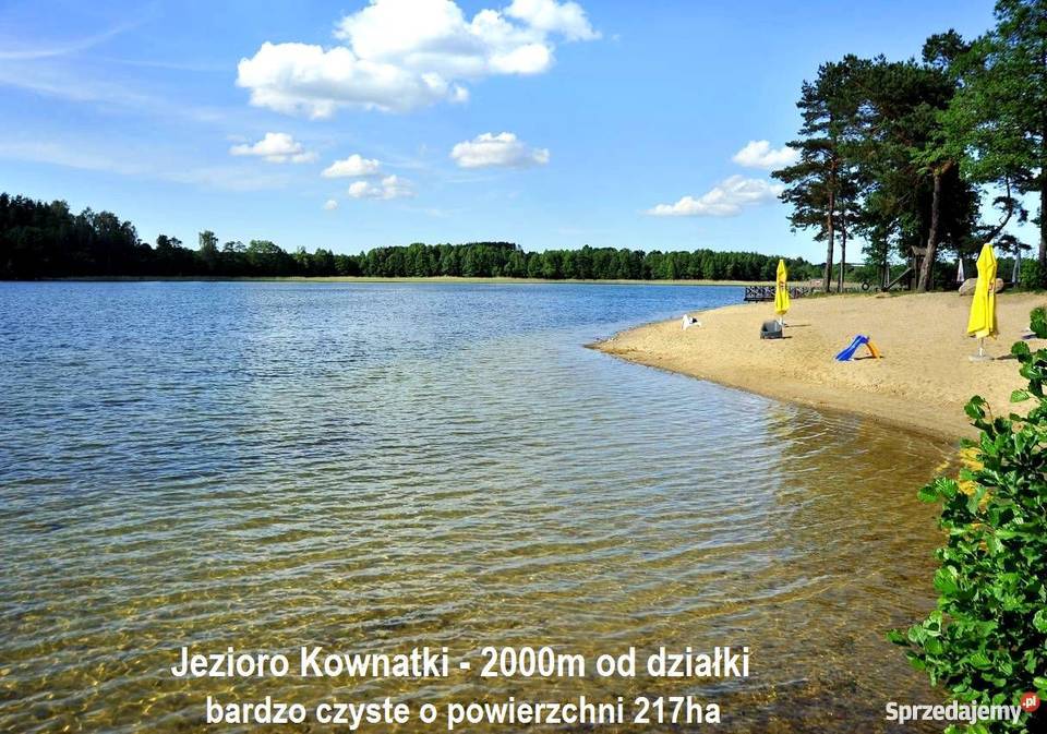 Działka na Mazurach Jeziorem Kownatki Dwie Rzeki Grunty i działki warmińsko-mazurskie