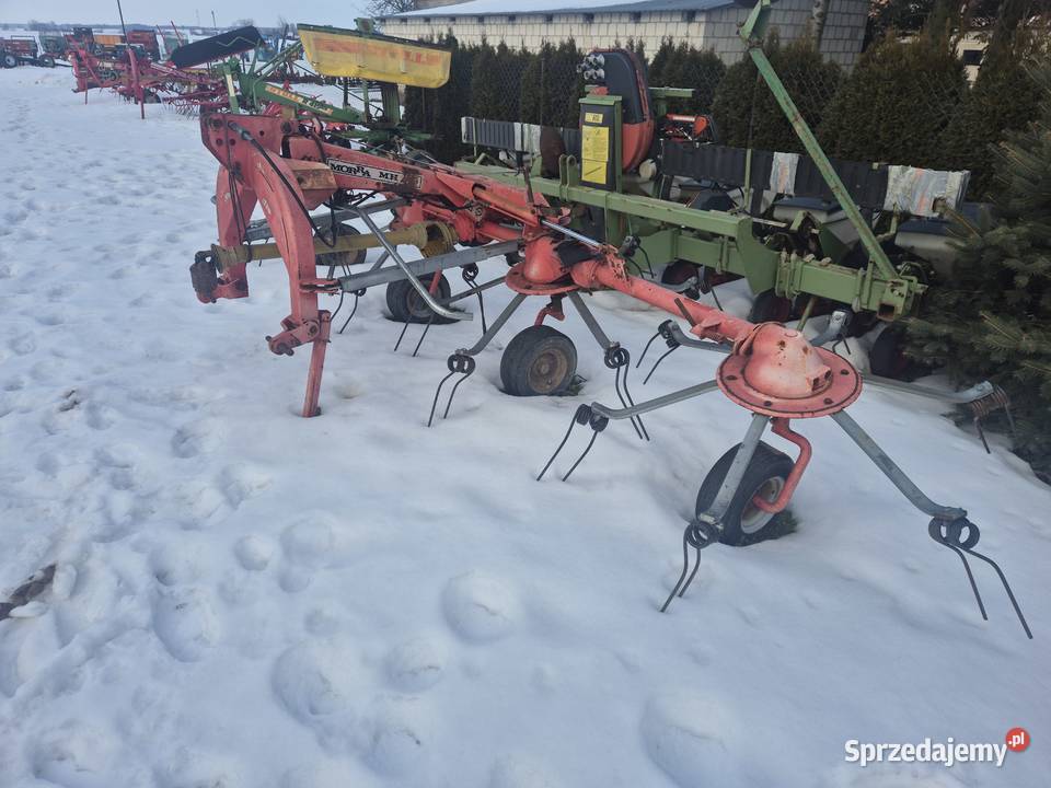 Zgrabiarka Przewracarka Kuhn przewracarka krone nieuszkodzony Zgrabiarki i przetrząsacze Okrzeja