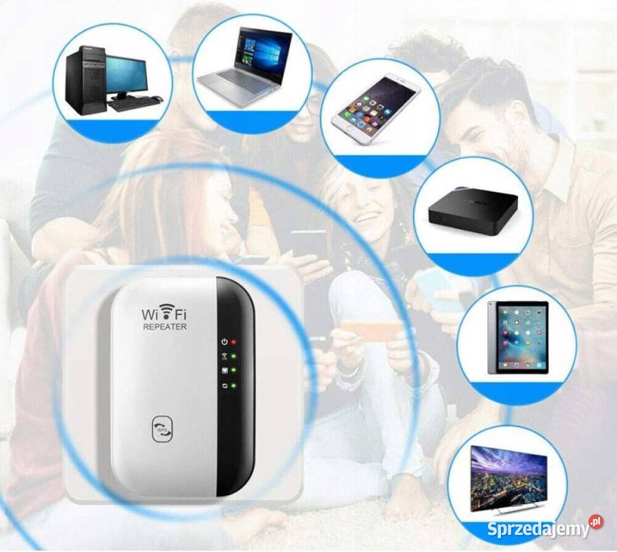 Qiktech Wzmacniacz Sygnału WiFi Najmocniejszy Płońsko