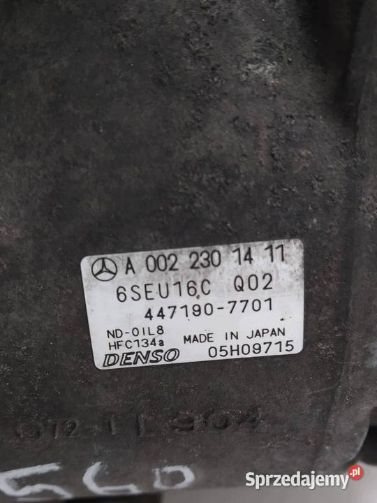 SPRĘŻARKA KLIMATYZACJI 0022301411 20 CDI świętokrzyskie