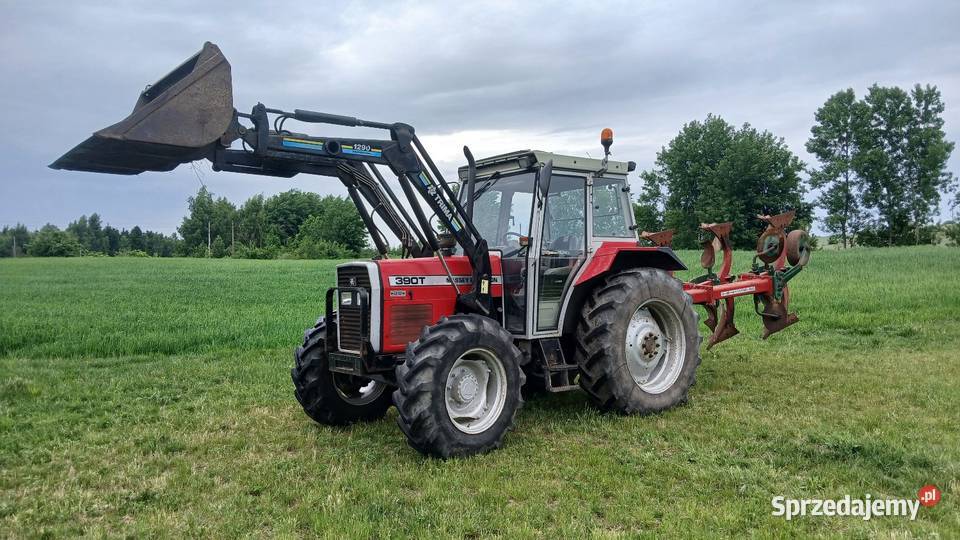 Massey ferguson 390T z turem Skrzynia biegów Manualna pomorskie Kościerzyna